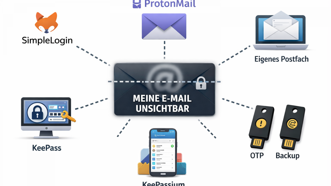 Meine E-Mail bleibt unsichtbar – ein praxiserprobtes Setup für Privatsphäre und Sicherheit
