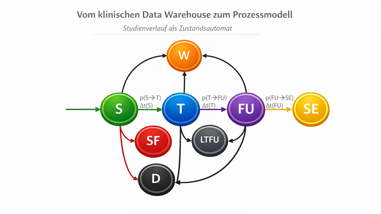 Vom klinischen Data Warehouse zum Prozessmodell