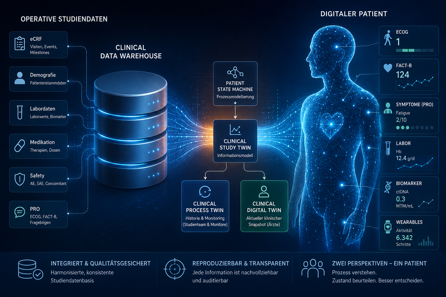 Übersicht Clinical Study Twin