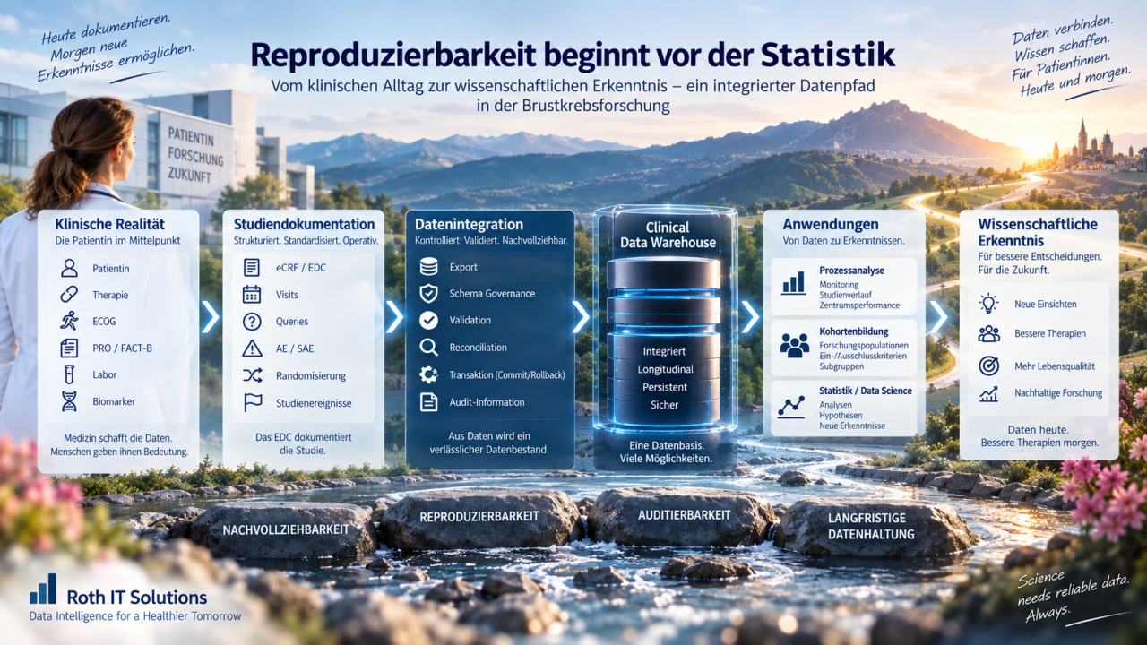 Reproduzierbarkeit beginnt vor der Statistik